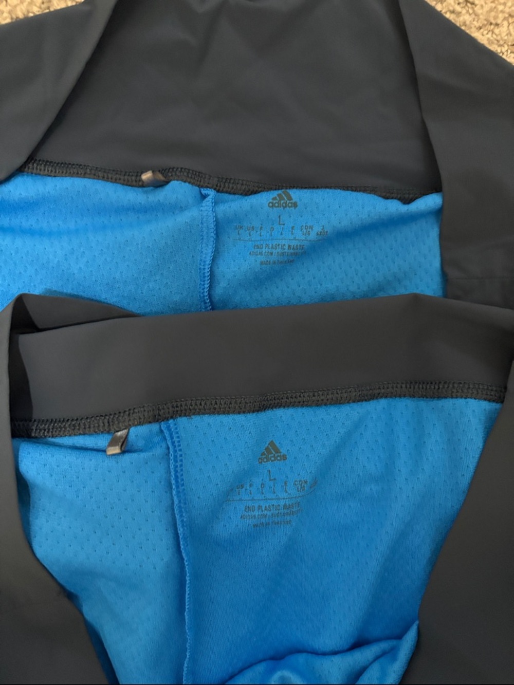 TWO Adidas HEAT.RDY Blue Golf Skort Large - Picture 12 of 12